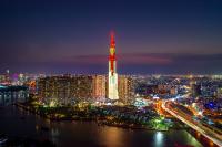 Osram lights up tallest building in Southeast Asia