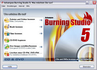 Die ashampoo GmbH & Co. KG veröffentlicht die Version V5.5 von "Ashampoo Burning Studio 5" mit Blu-ray Unterstützung!
