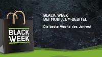Die beste Woche des Jahres bei mobilcom-debitel: "BLACK WEEK" bietet Top-Angebote zum Vorteilspreis