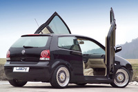 “LSD gives your car wings” LSD wing doors now for Mazda MX-5 and VW Polo 9N