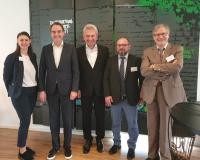 NRW-Minister Pinkwart besucht IT-Hotspot Pascalstraße in Aachen