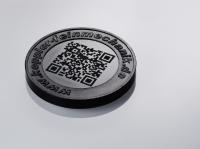 Scanbarer QR-Code im Spritzguss