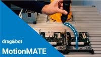 Neues Wireless Teach-in von Industrierobotern mit dem drag&bot MotionMATE
