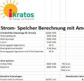 Neu: Amortisationsberechnung für Solaranlagen mit großem Speicher und Elektro-Mobilität und Wärmepumpe