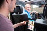 Mastercard belohnt die Zielgrupppe digital im Taxi