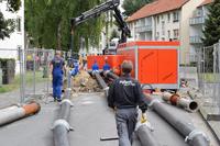 Mietpumpen erleichtern die Schachtsanierung