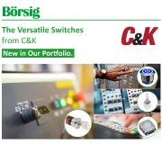 Börsig is the official distributor of C&K Switches