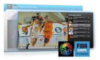 Flumotion und NTT Europe lancieren die Video-Plattform der Basketball EuroLeague Women