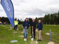 Spatenstich für zweiten Solarpark in Leibertingen