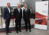 Minister Pinkwart zu Besuch bei DEUTZ