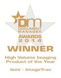 ibml's ImageTrac named Document Management Award winner for eighth consecutive year