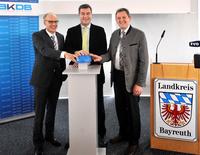 Minister Söder schaltet Bürgerservice-Portal der AKDB im Landkreis Bayreuth frei