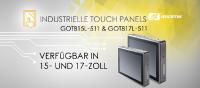 Lüfterlose 15- und 17-Zoll Touchpanel-PCs mit Edelstahlgehäuse