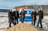 Spatenstich: B+S baut neuen Logistikkomplex in Borgholzhausen