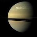 After-effects of Saturn's super storm shine on