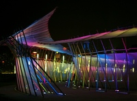Traxon High Brightness XB Luminaries Line Sparkles the West Kowloon Waterfront