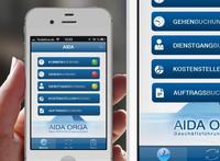 Mobile Zeiterfassung mit AIDA