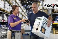 Fahrverkauf und Smartphone-Scanning