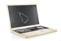 Trendiges Holzspielzeug in Smartphone- und Notebookdesign