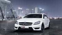 KW Gewindefedern für Mercedes-Benz CLS 63 AMG Shooting Brake: Sportfedern mit stufenloser Höhenverstellung