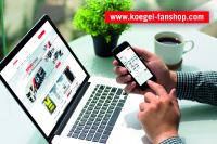 Nouvelle boutique en ligne Kögel : commande de matériel publicitaire 24h/24