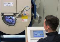 Trommelbeschichtung: Neue Steuerung erleichtert die Integration in die Produktion