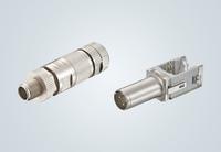 Platzsparendes Design beim preLink® M12 Steckverbinder D-kodiert