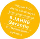Wagner & Co bietet sechs Jahre Systemgarantie