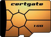 certgate zeigt ersten BlackBerry mit integriertem Smart-Card-Schutz