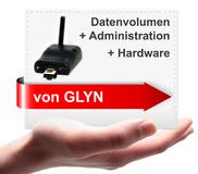 Die M2M-Gateway-Lösung von GLYN: Hardware + Datenvolumen + Verwaltung