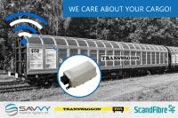 TRANSWAGGON and ScandFibre Logistics equip 3,000 freight wagons with SAVVY® telematics technology