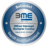 Saloodo! erneut mit Gütesiegel des BME ausgezeichnet