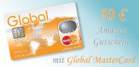 Global MasterCard Fanseite: 50 Euro Gutschein gewinnen