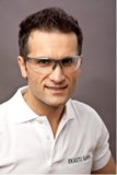 Innovative Schutzbrille CARINA KLEIN DESIGN(TM) EXTASE, farblos - die modische Designer Arbeitsschutzbrille nicht nur für Profis