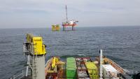 Rhenus bevoorraadt offshore platform Borssele Alpha