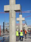Everything is progressing precisely in the construction of the new terminal in Frankfurt with Circular column formwork from PASCHAL