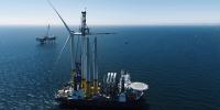 Offshore-Windprojekt Arkona: Erste Turbine steht