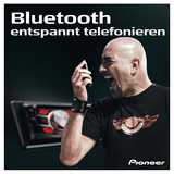 Zündende Partie: Der Checker wirbt für Pioneer