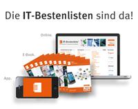 Jetzt: IT-Bestenlisten sind da - online, als Web-App oder E-Book