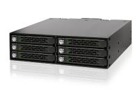 Produktvorstellung: ICY DOCK ToughArmor MB996SK-6SB Rugged 6 Bay 2,5" SATA HDD & SSD Backplane-Modul aus Metall mit individuellen Schlössern