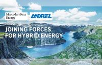 ANDRITZ und Mercedes-Benz Energy unterzeichnen Kooperationsvereinbarung zum Einsatz großer Batterie-Energiespeicher-systeme für Wasserkraftwerke