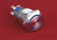 Stainless Steel LED Illuminated Latching Switch gets VDE Approval