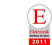 Farnell erhält Auszeichnung zum "Distributor des Jahres 2011"