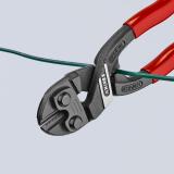 KNIPEX CoBolt® S mit Aussparung: Der kleine Kompakt-Bolzenschneider macht das Schneiden runder Materialien noch leichter