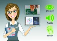 Grafik-Engine mit integriertem Touch-Display