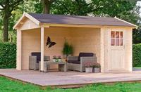 Ob Sommer oder Winter: Ein Gartenhaus ist immer praktisch
