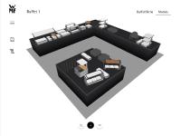 WMF Buffet Konfigurator nominiert zum UX Design Award 2017 - Digitalagentur SOLID WHITE ist zum zweiten Mal in Folge erfolgreich mit B2B 3D Sales App