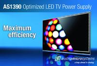 austriamicrosystems sorgt für höchste Effizienz in LED-TVs mit neuen LED-Treibern und optimierter Versorgung der Hintergrundbeleuchtung