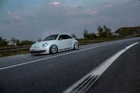 Weisser Retro-Design Beetle von MR Car Design