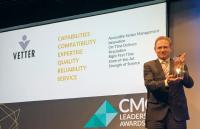 Vetter bei diesjährigen CMO Leadership Awards überaus erfolgreich